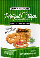 Snack factory garlic parmesan flavored crackers
