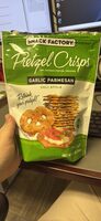 Garlic Parmesan Pretzel Crisps
