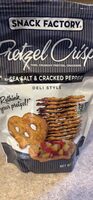 Pretzel Crisps Sea Salt & Cracked Pepper