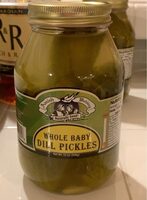 Whole Baby Dill Pickles