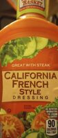 California French style dressing