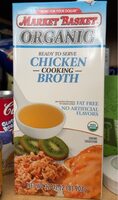 Organic chicken cooking broth