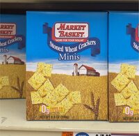 Stoned Wheat Crackers Mini