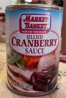 Cranberry sauce  Jelled