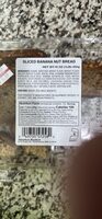 Sliced Banana Nut Bread