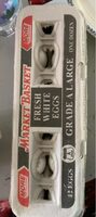 Fresh white eggs