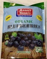 No sugar added organic blueberries