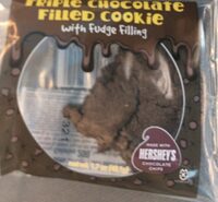 Triple Chocolate Filled Cookie