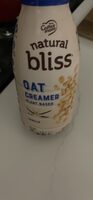 Natural bliss OAT CREAMER PLANT BASED VANILLA