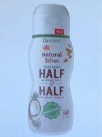 Unsweetened plant based half almond milk & half coconut cream, unsweetened