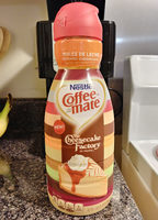 Coffee creamer, dulce de leche caramel cheesecake