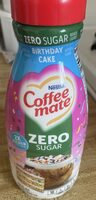 Coffee mate Zero Sugar Birthday Cake