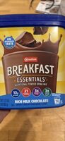 Breakfast Essentials Rich Milk Chocolate Nutritional Powder Drink Mix