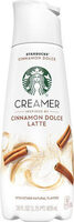 Cinnamon dolce latte coffee creamer
