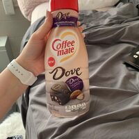 Dark chocolate almond coffee creamer, dark chocolate almond