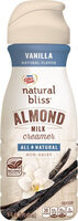Natural bliss vanilla almondmilk coffee creamer