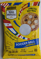Chocolate Chip Cookie Dough with Soccer Ball Morsels