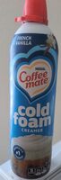 Cold foam creamer