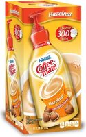 Nestle coffeemate coffee creamer hazelnut liquid pump bottle
