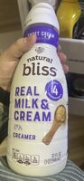 Real milk & cream creamer
