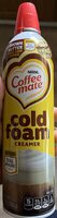 Cold foam creamer