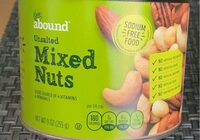Unsalted mixed nuts