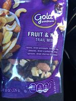 Fruit & nut trail mix