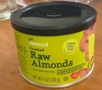 Unsalted Raw almonds