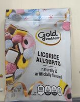 Gold emblem licorice allsorts