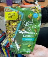 Pistachio kernels with sea salt