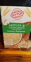 Apples and cinnamon instant oatmeal