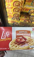Homestyle waffles