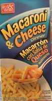 Macaronie and cheese dinner