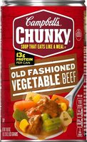 Chunky Old Fashioned Vegetable Beef