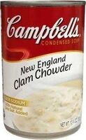 Campbellscondensed new england clam chowder