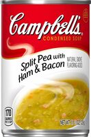 Campbells condensed split pea with ham soup