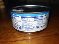 Canned chicken