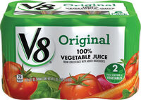 100% original vegetable juice
