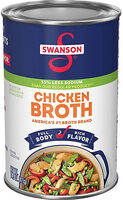 Swanson Natural Goodness Lower Sodium Chicken Broth, 32 Oz Carton (3 Pack)