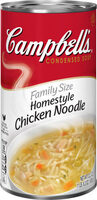 Chicken noodle condensed soup