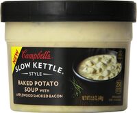 Slow kettle baked potato soup