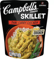 Skillet thai curry chicken