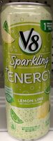 V8 Sparkling + Energy Lemon Lime
