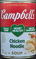 Condensed Soup, Chicken Noodle