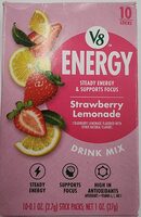 Strawberry Lemonade powdered drink additive