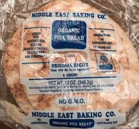 Organic Pita Bread