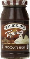 Chocolate fudge topping
