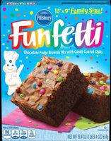 Funfetti Chocolate Fudge Brownie Mix