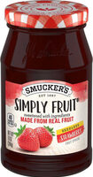 SIMPLY FRUIT Strawberry Fruit Spread