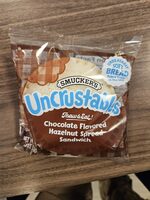Hazelnut spread sandwich